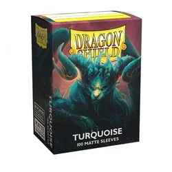 Arcane Tinmen Spiel, Dragon Shield - Matte - Player s Choice - Turquoise (100) - englisch