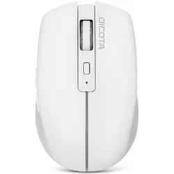 DICOTA NOTEBOOK Wireless Mouse weiß, USB/Bluetooth
