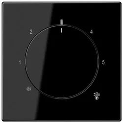 Jung Abdeckung für Thermostat (schwarz)