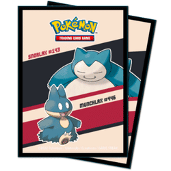 Ultra Pro Sleeves - Pokemon Snorlax & Munchlax (65 Sleeves) 15952