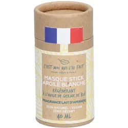 C'est Moi Qui L'ai Fait Maske Stick Weiße Tonerde Mandelduft