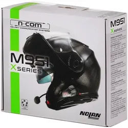 Nolan N-Com M951 X Bluetooth Kommunikationssystem Einzelset, schwarz