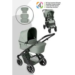 ABC Design Salsa 5 Air Kombikinderwagen, Farbe Kinderwagen: Avocado