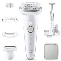 Braun Silk-épil 9 9-241 Epilierer mit voll flexiblem Kopf für die Nass- und Trockenrasur 1 St.