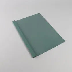 100 Thermobindemappe A4, Leinenkarton, 40 Blatt, oliv | 240 g/m2 | 4 mm