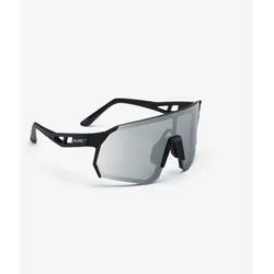 Castor Polarized Sports Sunglasses Unisex Black/Silver Grey, Größe:One Size - Accessoires > Brillen - Schwarz