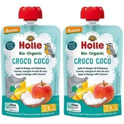 Holle Croco Coco - Trinkflasche Apfel, Mango und Kokosnuss