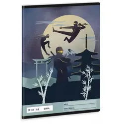 Ninjas in the Dark: Glattes Heft - A5