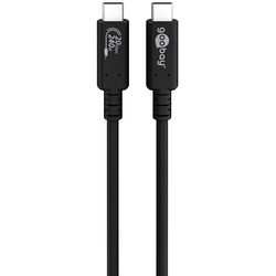 Goobay Sync & Charge USB-CTM-Kabel, USB4TM Gen 2x2, 240 W, 2 m - USB-CTM-Stecker > USB-CTM-Stecker
