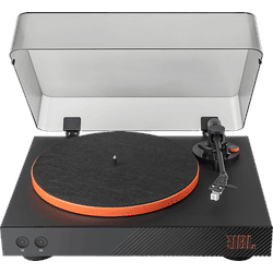 JBL Spinner Bluetooth Plattenspieler, Black Orange