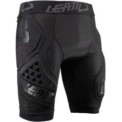 Leatt Impact 3DF 3.0 Motocross Protektorenshorts, schwarz, Größe XL für Männer