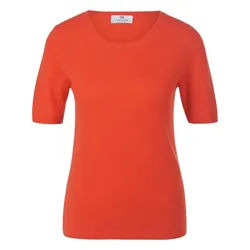 Le pull 100% cachemire modèle Rieke Peter Hahn Cashmere orange