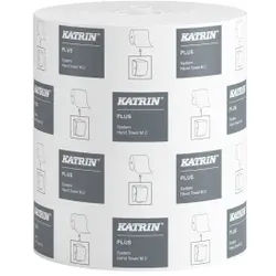 Katrin Handtuchrolle M, 20,9 cm x 180 m, 2-lagig, Praktische Handtuchrolle für saubere Hygiene und zuverlässige Nutzung, 1 Packung = 6 Rollen