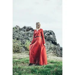 Leonardo Carbone Burgfräulein-Kostüm Unterkleid Rot "Lina" rot M | M