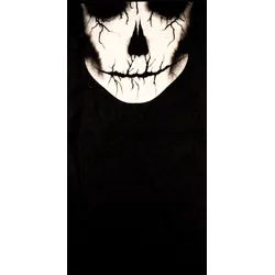 Modeka Ghost Multifunktionstuch, schwarz-weiss für Männer