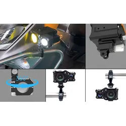 Insta360 Standard Motorrad Halterungs-Bundle, schwarz für Männer
