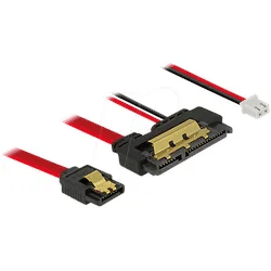 DELOCK 85242 - SATA 6 Gb/s Buchse + Strom Buchse > SATA