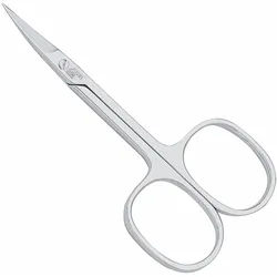 Erbe Hautschere Kullenblatt vernickelt, aufgebogen, glatt - 91081