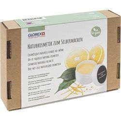 Glorex Kosmetik-Set Naturkosmetik-Set zur Herstellung von Handcreme mit Orangenöl, 10-tlg.
