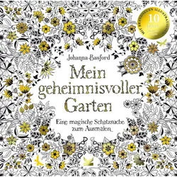 DIY-Buch Mein geheimnisvoller Garten Jubiläumsausgabe Johanna Basford