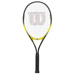 Wilson Tennisschläger Energy XL 112in/274g/Freizeit 2026 schwarz/gelb - besaitet schwarz