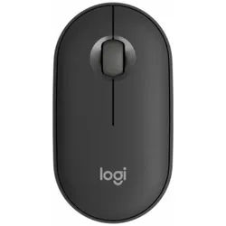 LOGITECH M350s Pebble Mouse 2 schwarz/grau, Logi Bolt, USB/Bluetooth