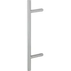 HOPPE HT-Stoßgriff E5012,gerade L600, Durchmesser 30 Edelstahl matt