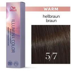 Wella Illumina Color Haarfarbe 5/7 Hellbraun Braun