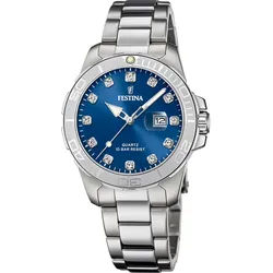 Festina Quarz Damen Boyfriend F20503/6 - blau,silber - 34.5mm