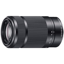 SONY SEL55210 55 mm - 210 f/4.5-6.3 OSS, Circulare Blende (Objektiv für Sony E-Mount, Schwarz)