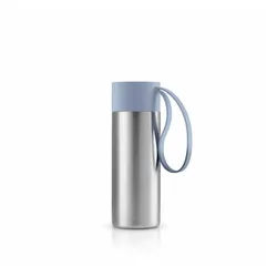 Eva Solo Thermobecher To Go Cup Blue Sky 350 ml, Edelstahl blau