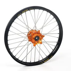 HAAN Wheels Komplettes Vorderrad 17x3,50x36T, schwarz