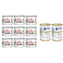 ROYAL CANIN Recovery 6x195g + ENZO VET Erholungsdiät für Hunde 2x400g