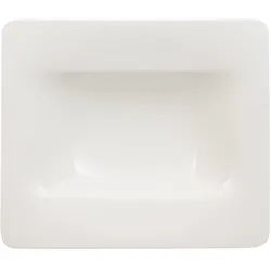 Suppenteller VILLEROY & BOCH "Suppenteller Modern Grace 24 x 20 cm weiß", weiß, L:23,7cm, Speiseteller