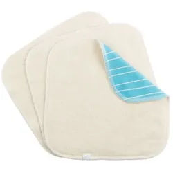 Popolini Wipes Reinigungstücher Double Bio-BW Set blau-weiße Welle 3 St