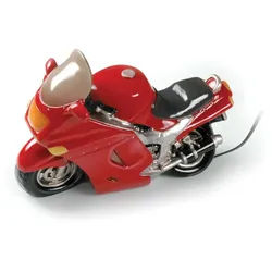 Booster Table Lamp Motorcycle Motorrad Lampe, rot