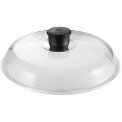 SCHULTE-UFER Pfannendeckel Claas, (Einzelartikel, 1-tlg., 1 x Glasdeckel), (Kunststoffknopf), Ø 24 cm