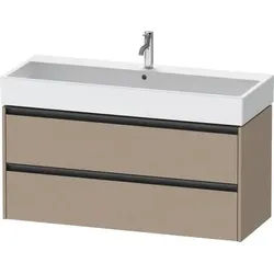 Duravit Ketho.2 Waschtischunterbau wandhängend Leinen Matt 1184x460x549 mm - K25279075750000 K25279075750000