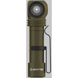 Armytek Wizard C2 Pro Magnet USB Olive Taschen- und Stirnlampe mit Magnethalterung akkubetrieben weißes Licht