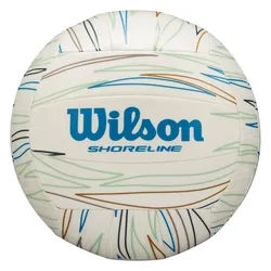 Wilson Volleyball Volleyball Shoreline Eco, Angenehmer Ballkontakt dank weicher 18-Panel-Oberfläche
