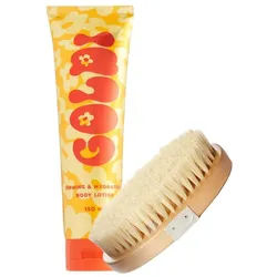 Goldi Body Firming & Hydration Body Lotion Body Brush Set (2 Stk.)