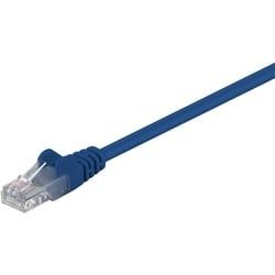 Goobay CAT 5e Patchkabel, U/UTP, Blau