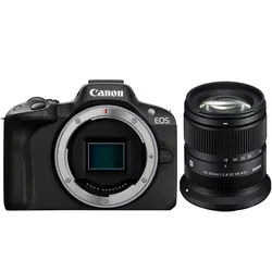 Canon EOS R50 + Sigma 18-50mm f2,8 RF-Mount