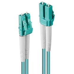 Lindy LINDY 46404 Glasfaser LWL Anschlusskabel 100.00 m Blau [1x LC-Stecker Glasfaserkabel, (10000.00 cm) blau