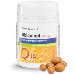 Ubiquinol 50 mg Q10-bioaktiv-Mono-Kapseln - 46 g
