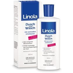 Linola Dusch und Wasch - Duschgel für trockene oder zu Neurodermitis neigende Haut 300 ml Unisex 300 ml Duschgel