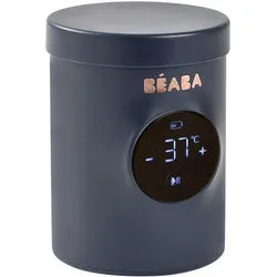 Beaba Babykostwärmer , Dunkelblau , Metall, Kunststoff , 8.2x11.2x8.2 cm , Überhitzungsschutz, Temperaturregler, digitale Temperaturanzeige , Füttern, Babykostwärmer & Sterilisatoren