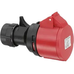 Kupplung IP44, 5-polig, 16 A, 400 V - rot