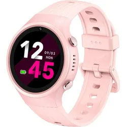 Alutoria 4G Smartwatch (2,5 cm, sim-karte), KINDER SMARTWATCH MIT GPS rosa