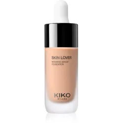 KIKO Milano Skin Lover Intensive Serum Foundation langlebiges Flüssig Foundation mit feuchtigkeitsspendender Wirkung Farbton 20 ml
